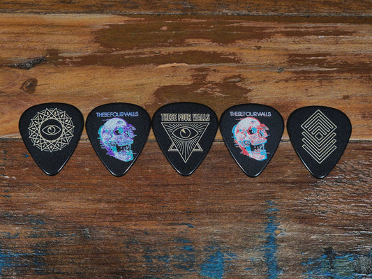 5x Assorted Guitar Picks